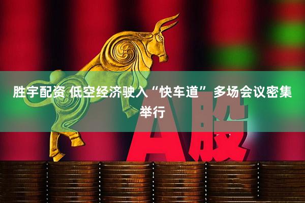 胜宇配资 低空经济驶入“快车道” 多场会议密集举行