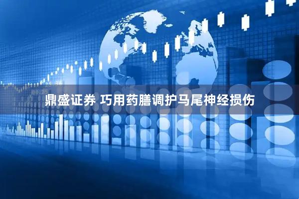 鼎盛证券 巧用药膳调护马尾神经损伤